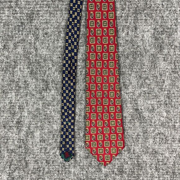 Tommy Hilfiger Tie Mens Necktie 100% Italian Silk 58"‎ Business Casual USA VTG - Picture 1 of 9